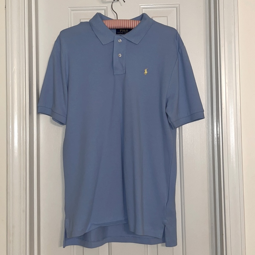 BOYS BABY BLUE POLO NWT